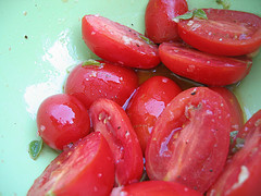 Grilled 'candy' Tomatoes