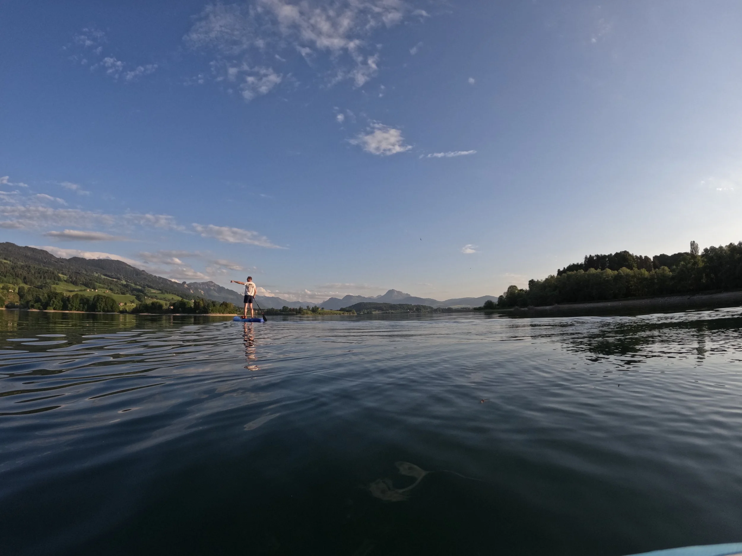 SUP Lac de la Gruyère