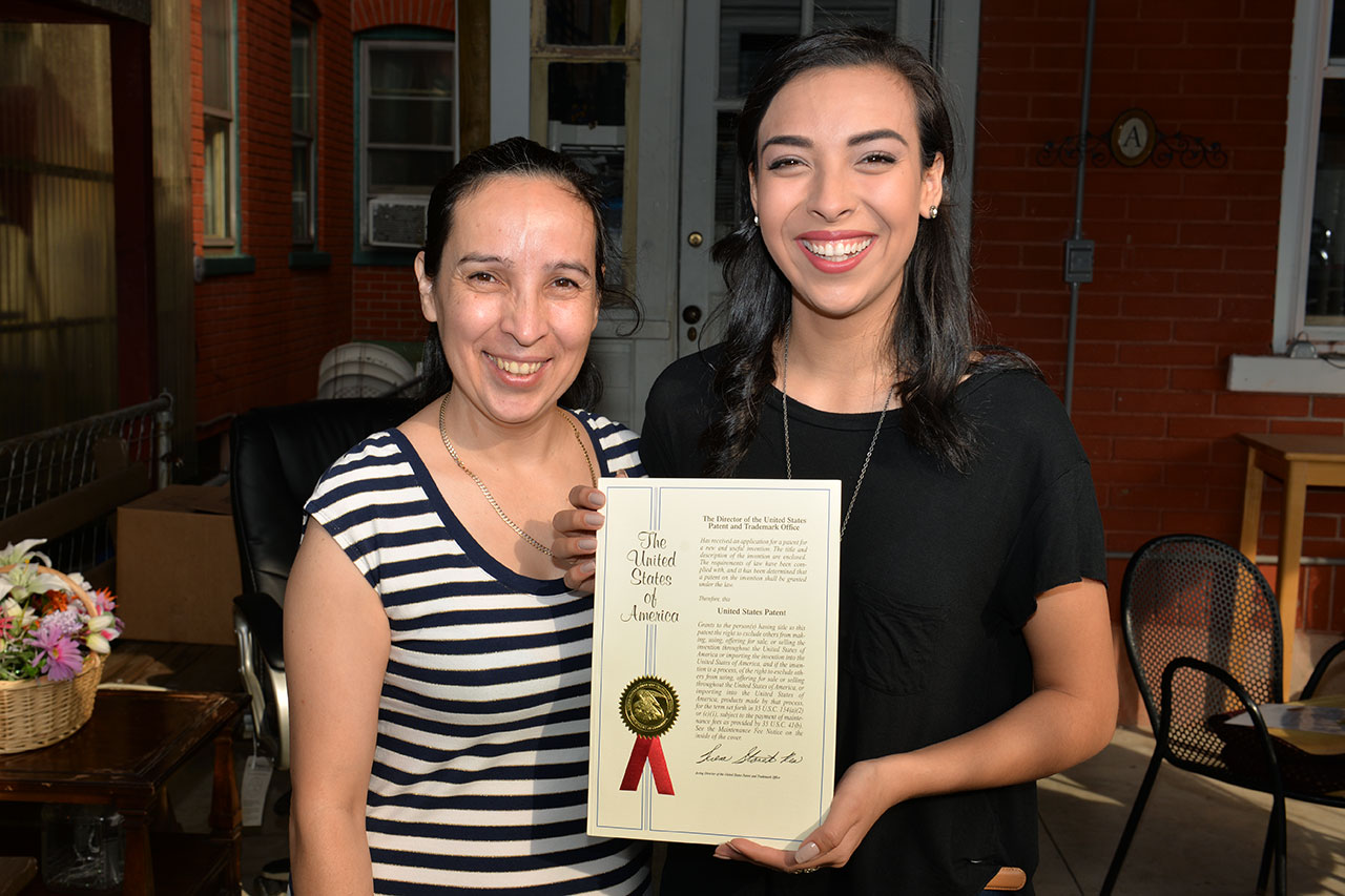 Isabel was granted a patent for Math Game 2x3