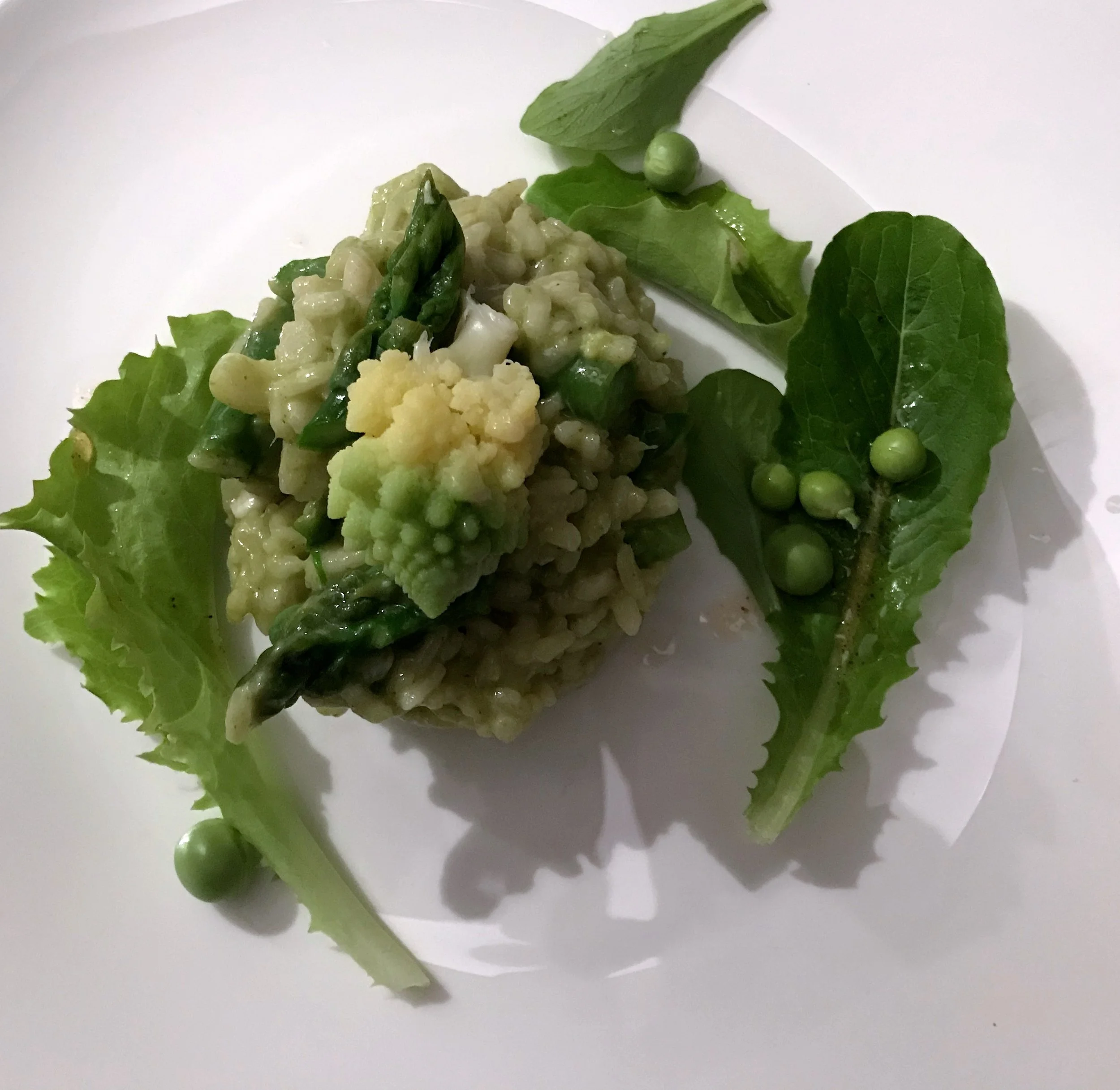 Green risotto 