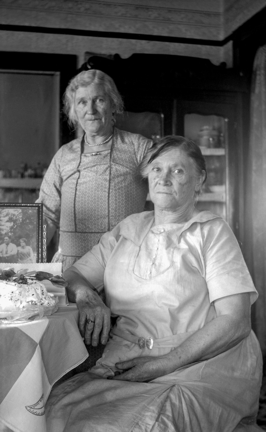 Mrs. Dettinger & Mrs. Shafe, 1929