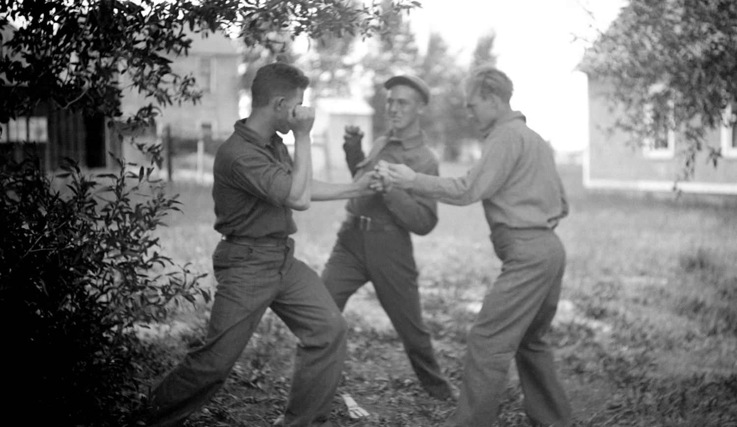 3 CCC boys, 1933