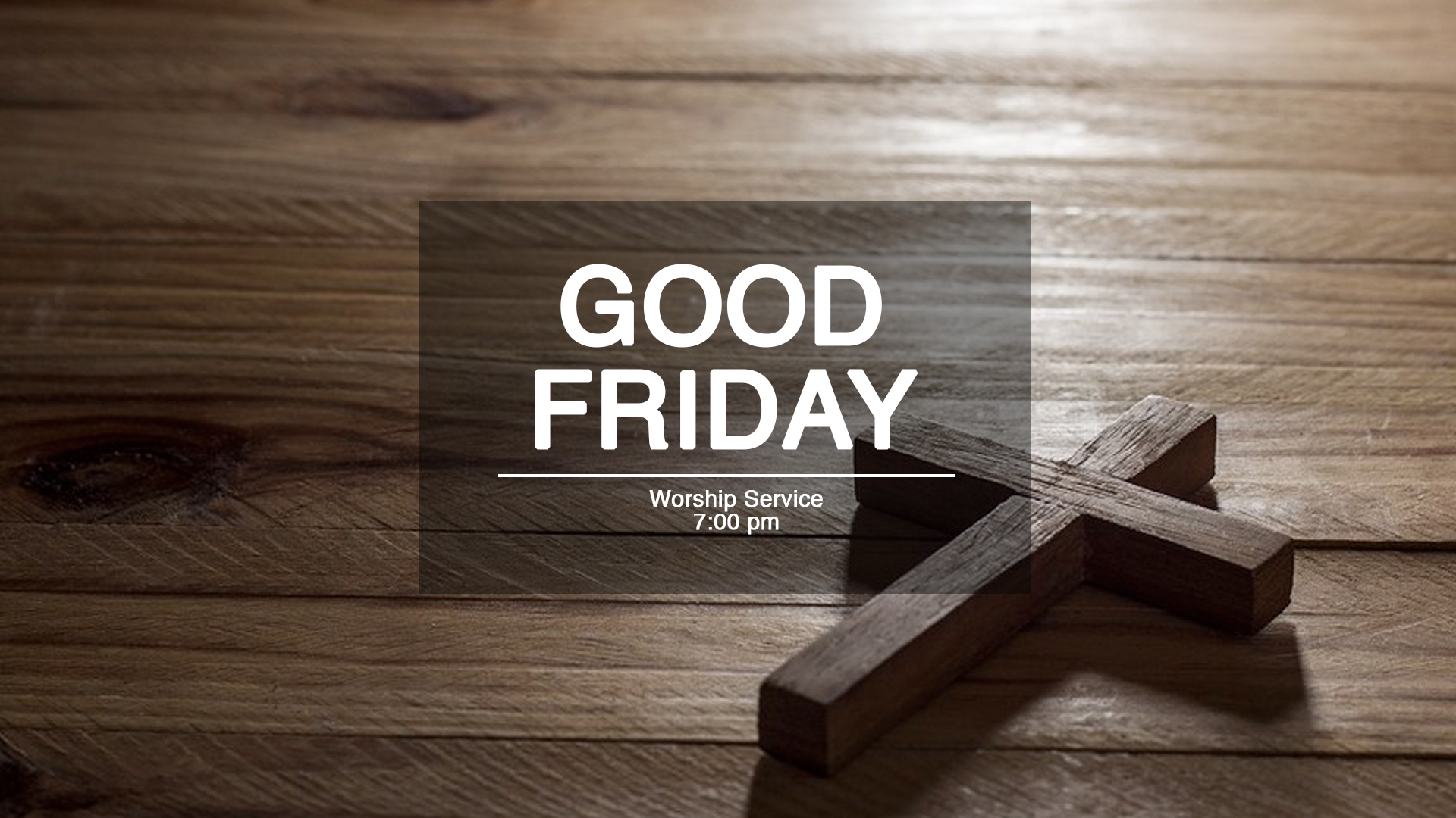 Good Friday Service