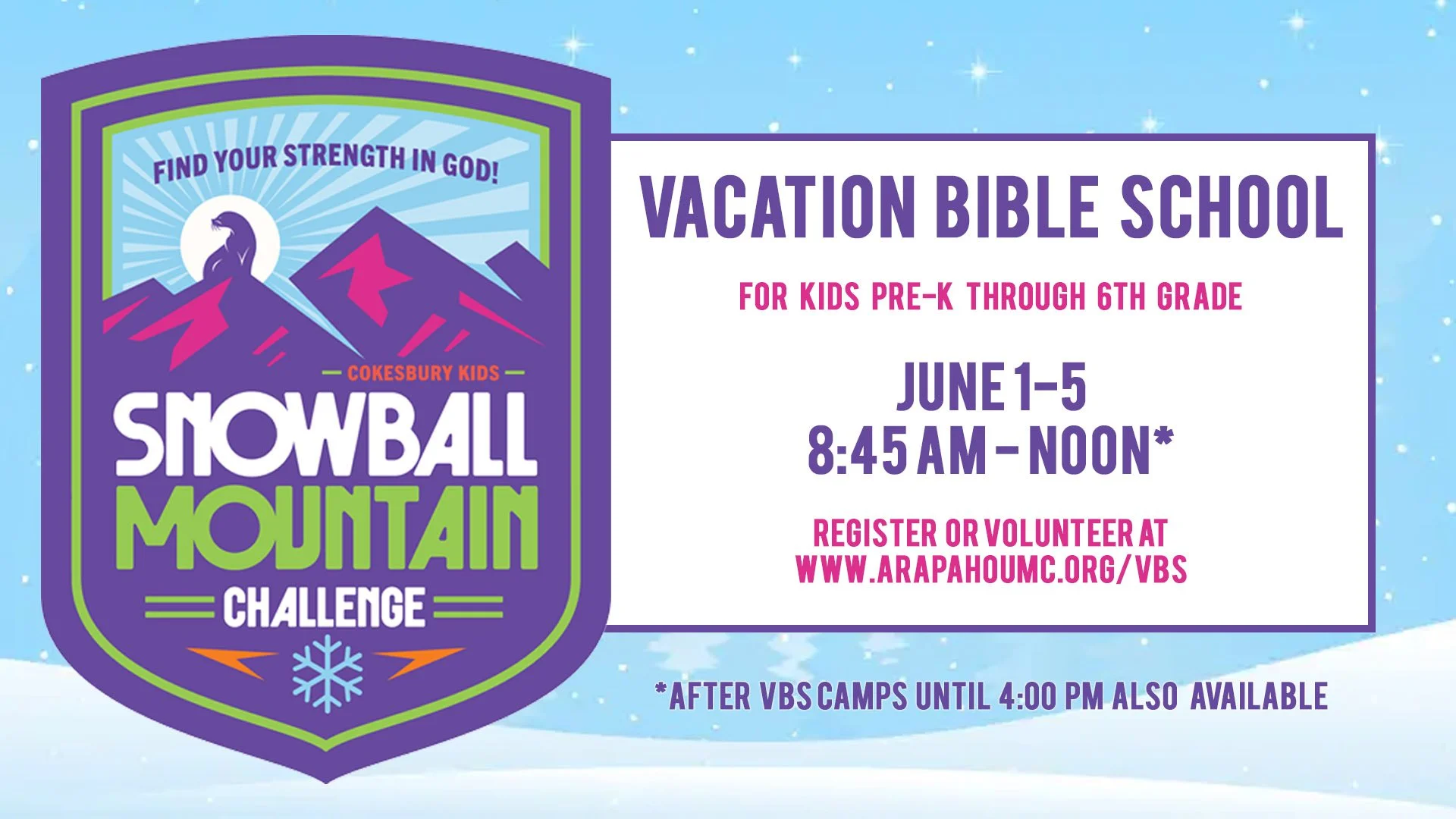 Vacation Bible School