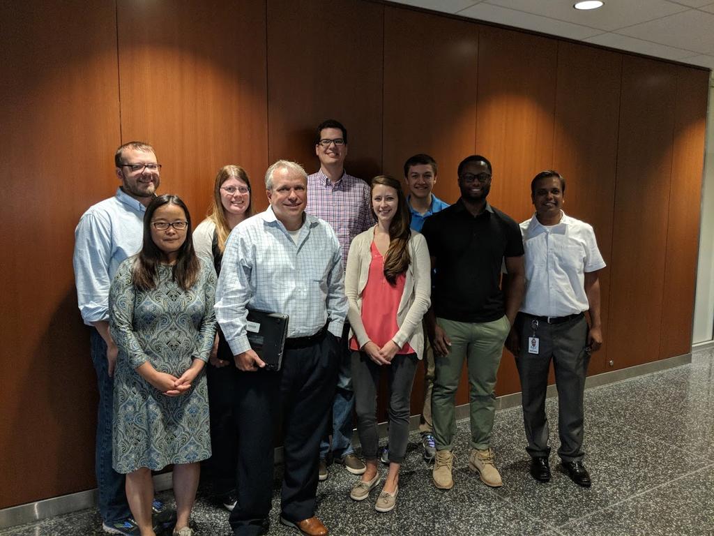 My team and I during my internship with General Mills