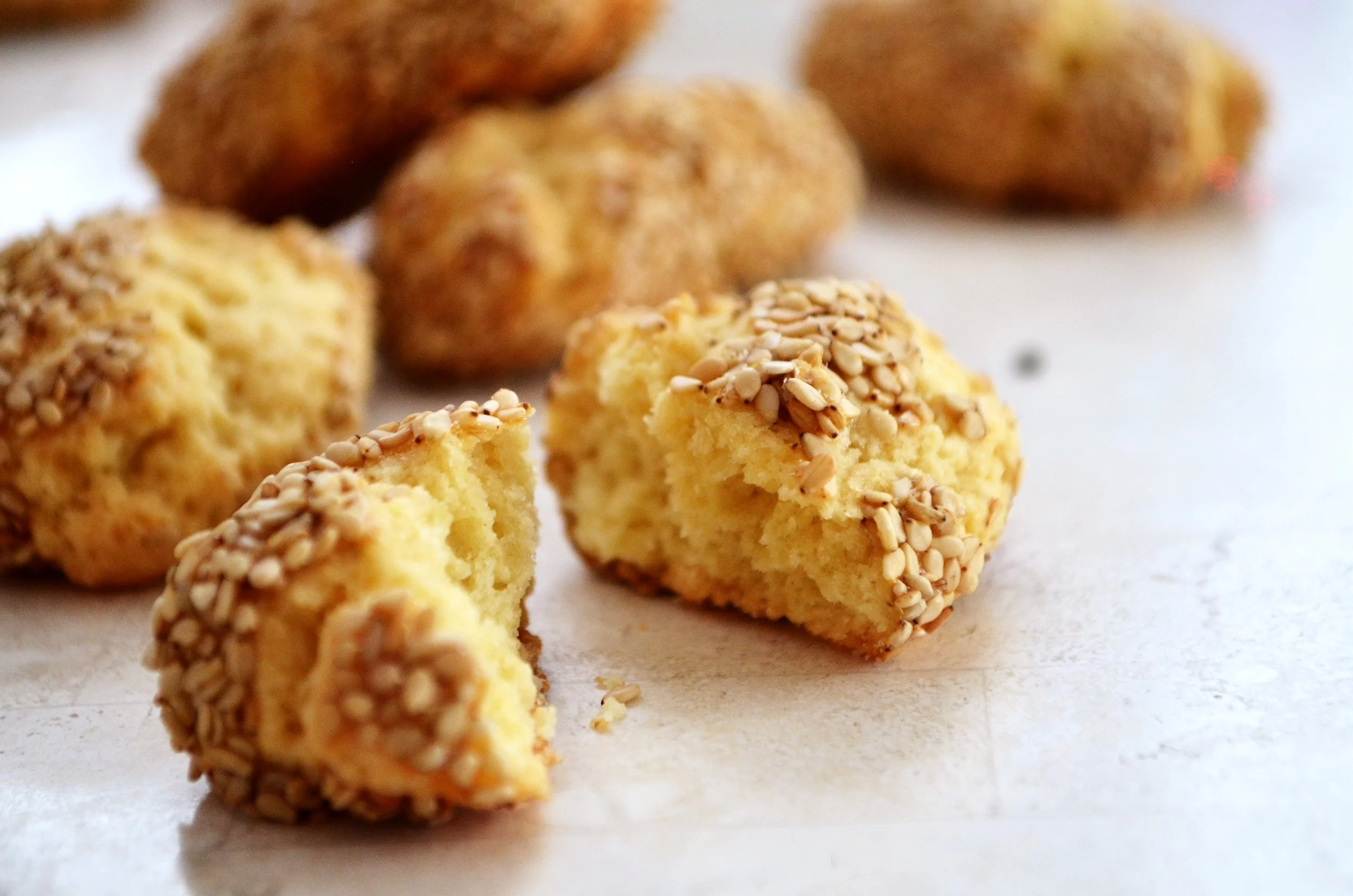 Italian Sesame Cookies