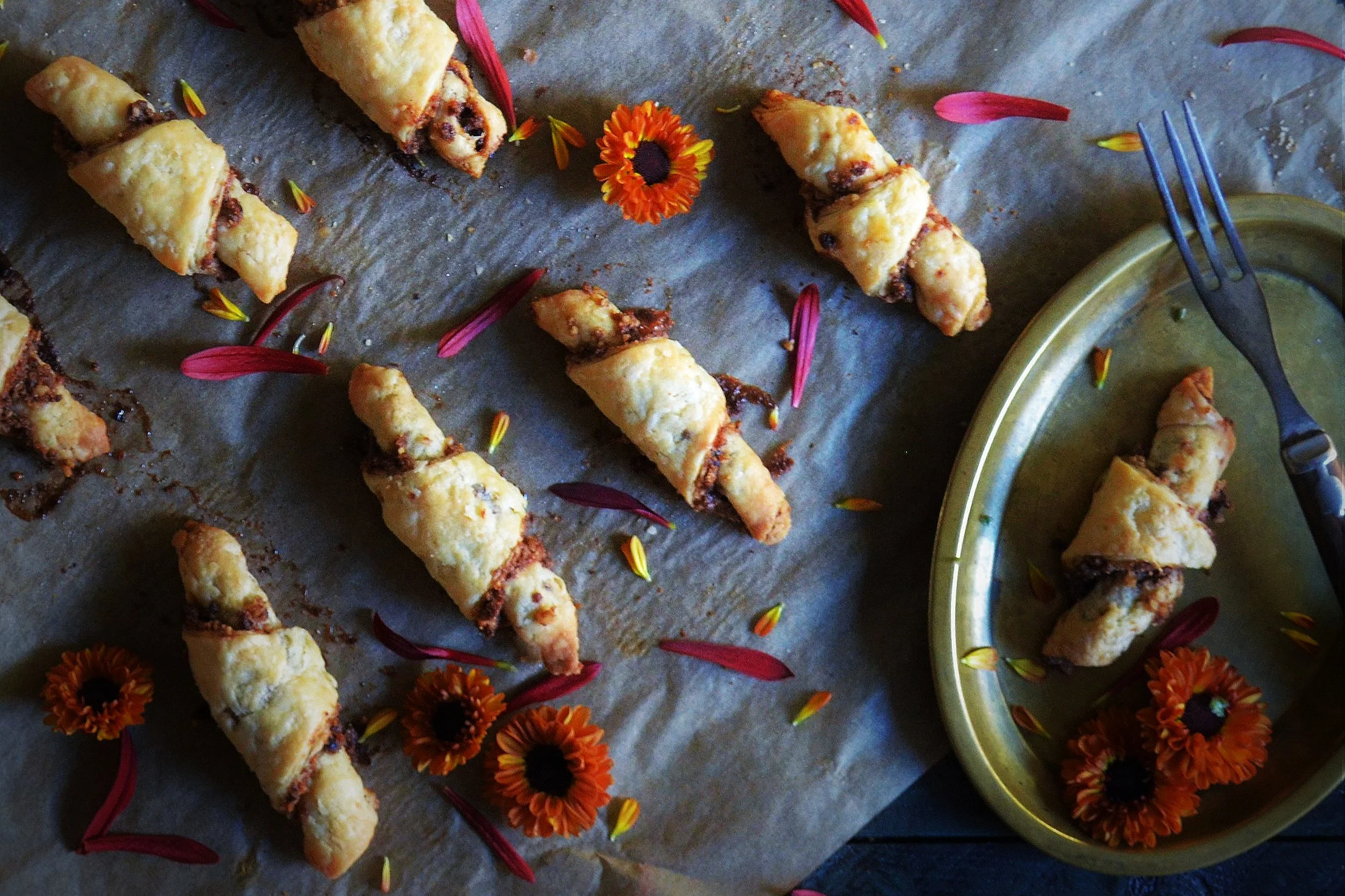 Cranberry Rugelach