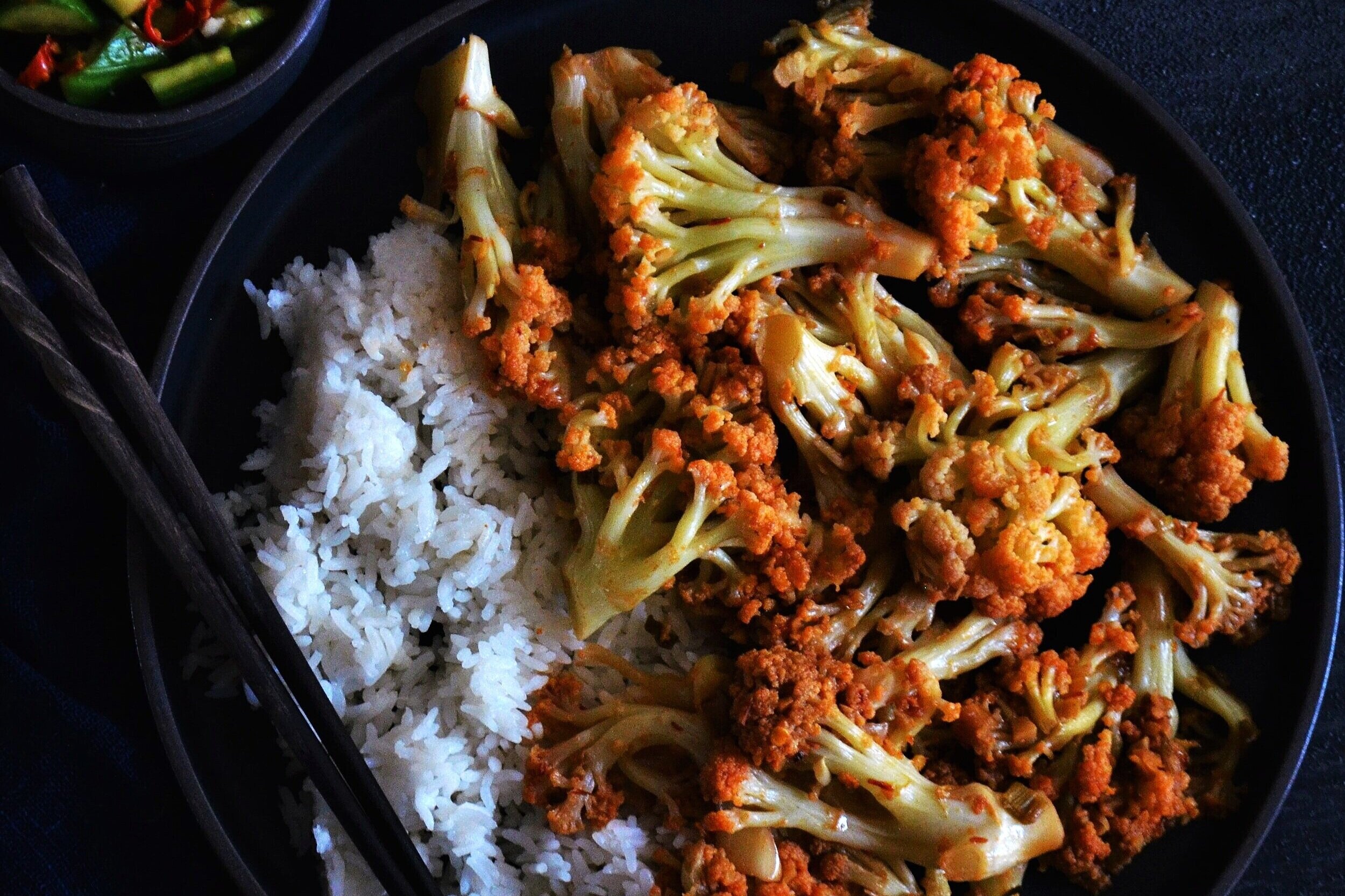 Spicy Chinese Cauliflower