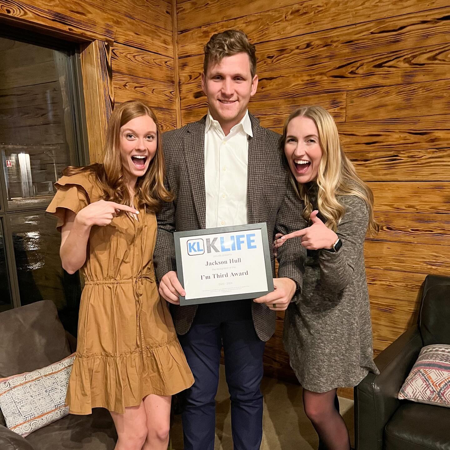 Our team was SO blessed by the KLIFE staff conference this week in TX! 🤠 We&rsquo;re leaving refreshed by time in God&rsquo;s word and equipped for another year of ministry.

Our very own Jackson Hull was given the I&rsquo;m Third award - given to t