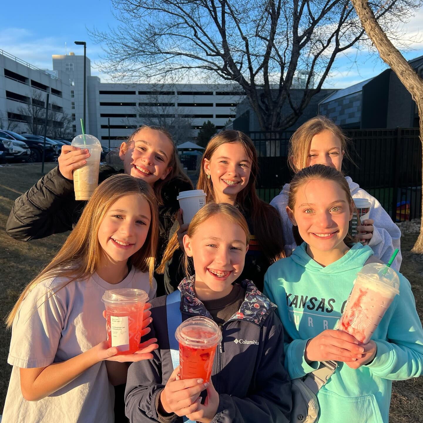 We have loved seeing our small groups getting back into the swing of things this week!

These 7th grade girls are learning how the entire story of the Bible weaves together, and how it all points to Jesus. (Often with a Starbucks beverage in hand 😉)