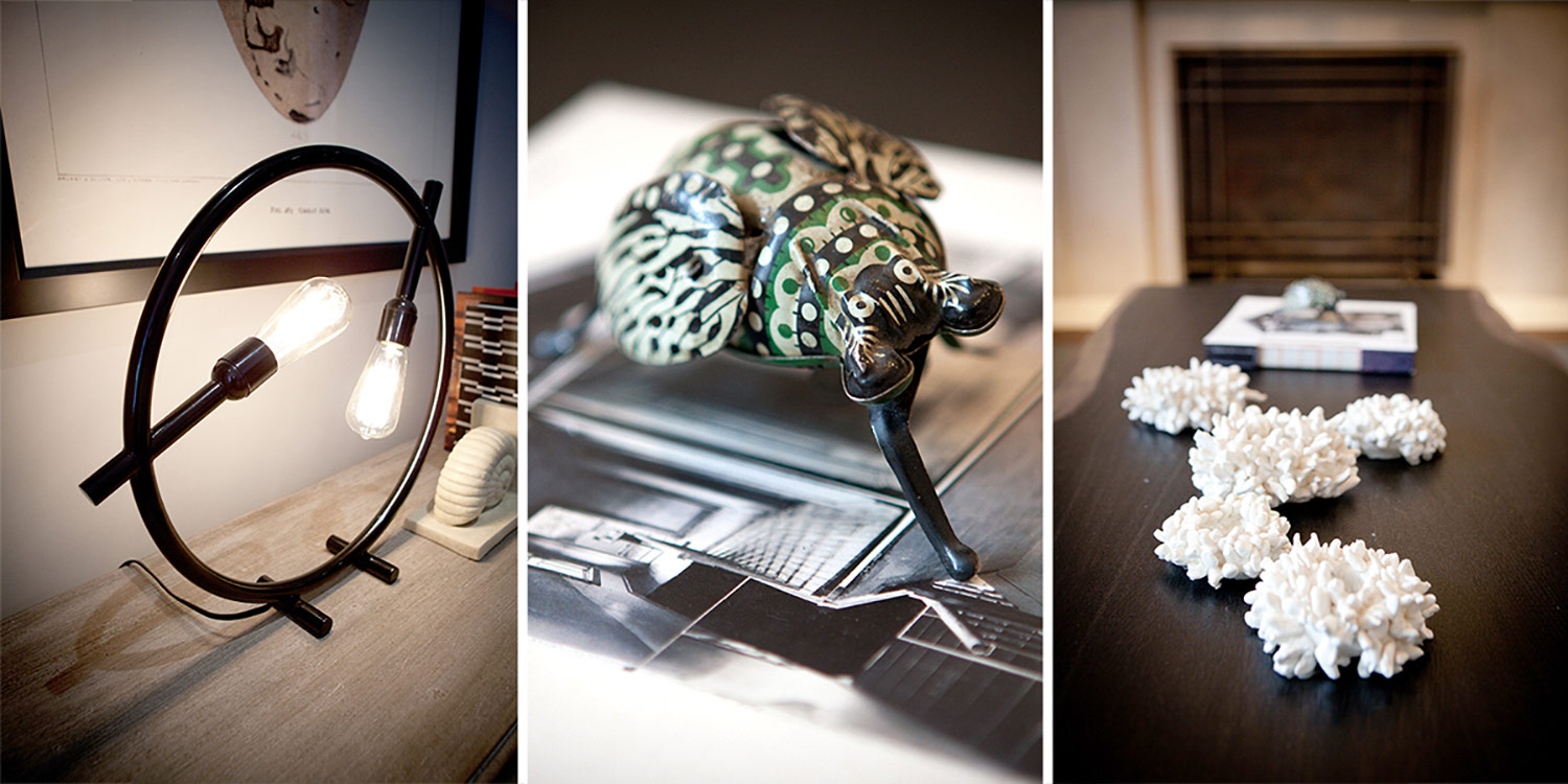 decorative accessories, lighting, table lamps, book ends, artwork, picture, frames, coffee table