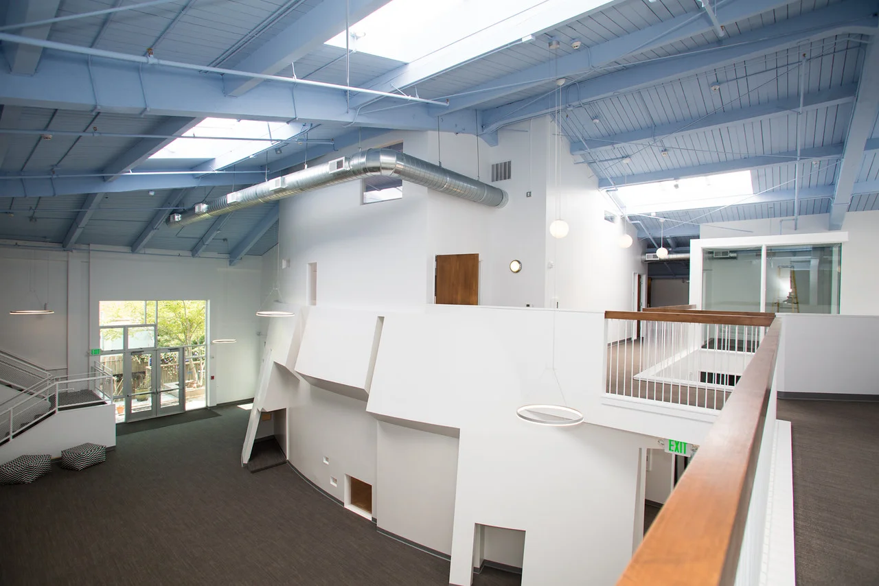 open, modern, white, clean, san francisco school, elementary, architecture, children's space