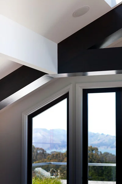 architecture, design, detail, beam, window, trim