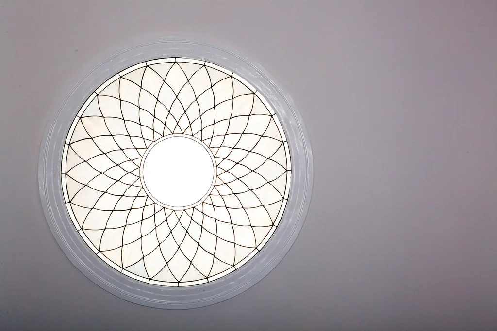 skylight, window, art, glasswork, design, light, natural light