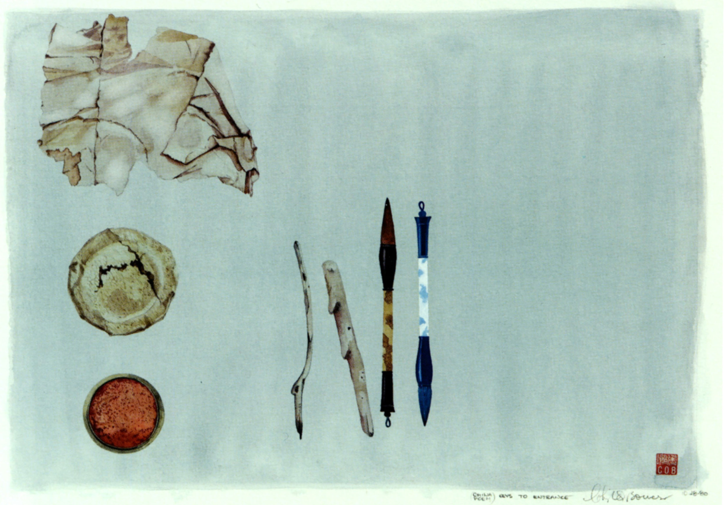Ciel BERGMAN (China Poem) Keys to the Entrance 1980