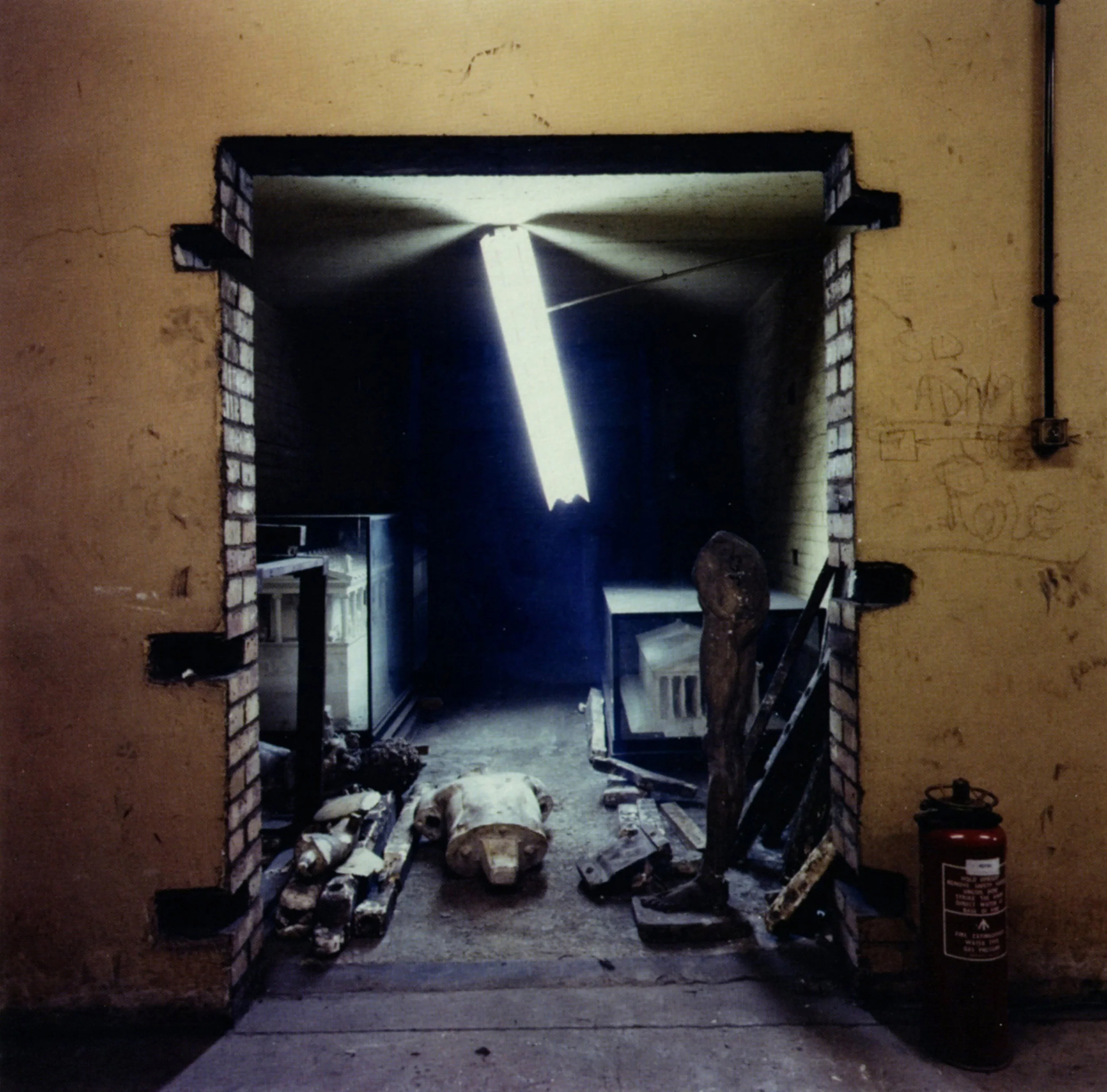 Richard ROSS Basement British Museum, Shepardness Walk London 1992