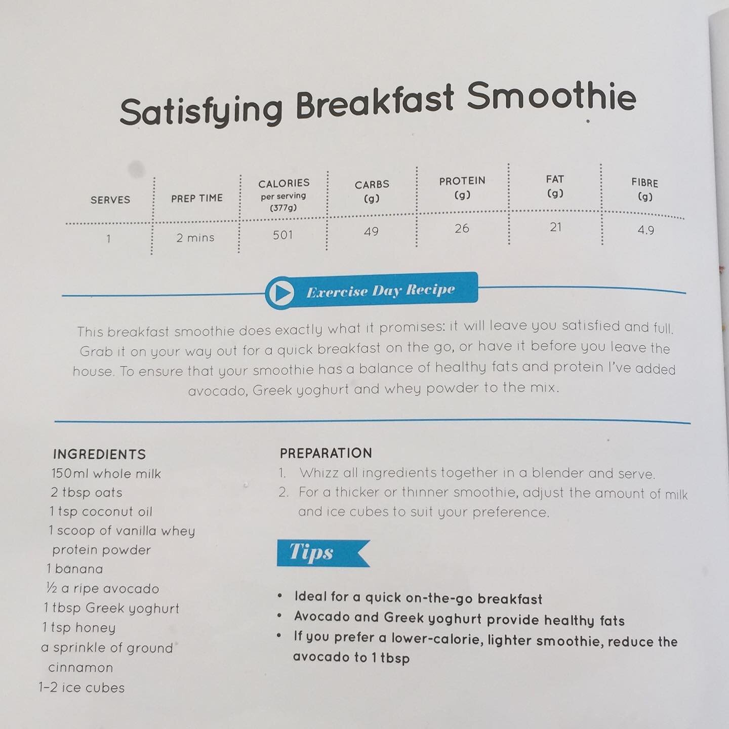 My smoothie of the moment thanks to Daniel Davey&rsquo;s recipe book Raise Your Game. Try it out for sometime different in the morning. A great nutritional boost to the start of your day. #breakfastideas #healthyfood #smoothie #energyboost #eatwell #