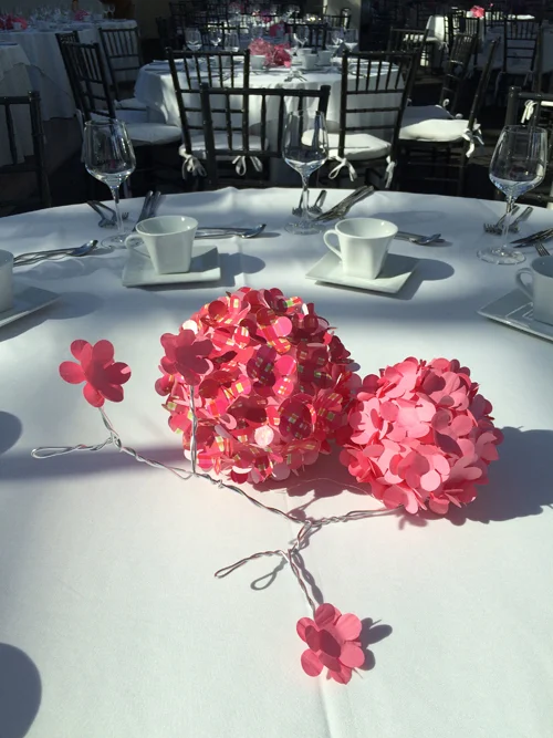 Hydrangea Centerpiece | by Aster + Quail | www.asterandquail.com