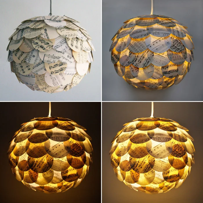 Manhasset Sheet Music Pendant | by Aster + Quail | www.asterandquail.com