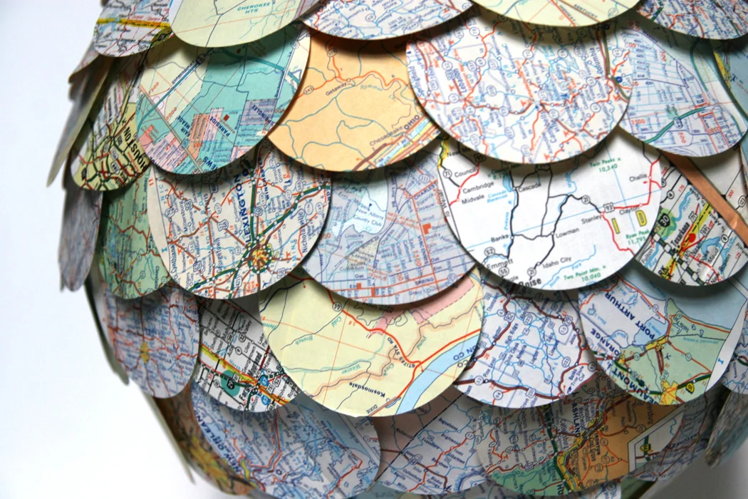 Manhasset Road Map Pendant | by Aster + Quail | www.asterandquail.com