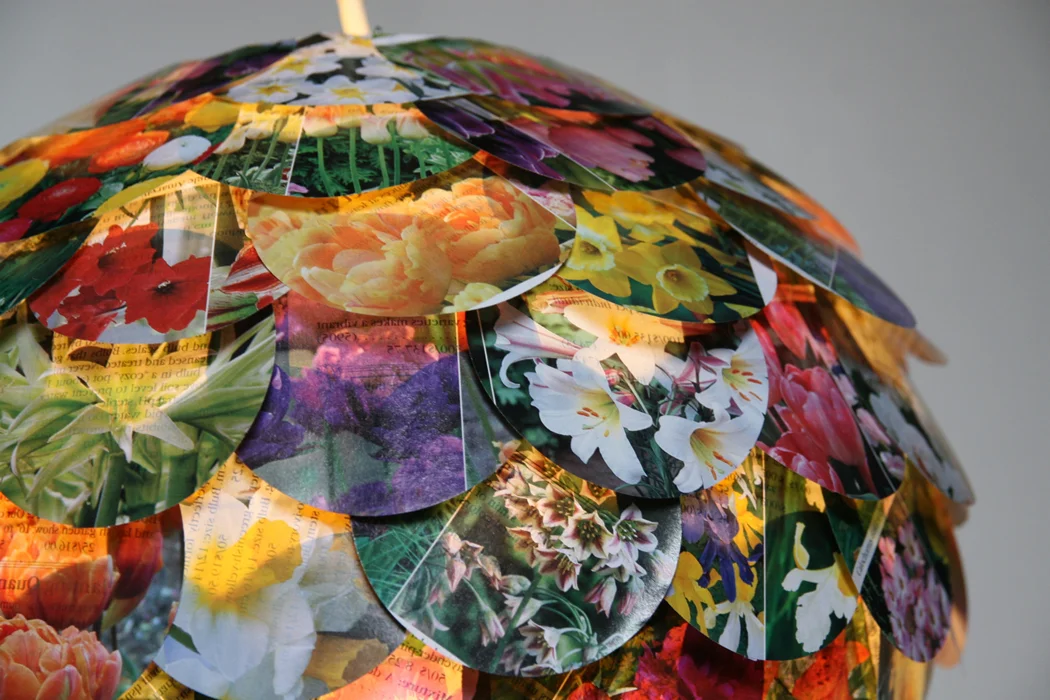 Manhasset Mixed Floral Pendant | by Aster + Quail | www.asterandquail.com