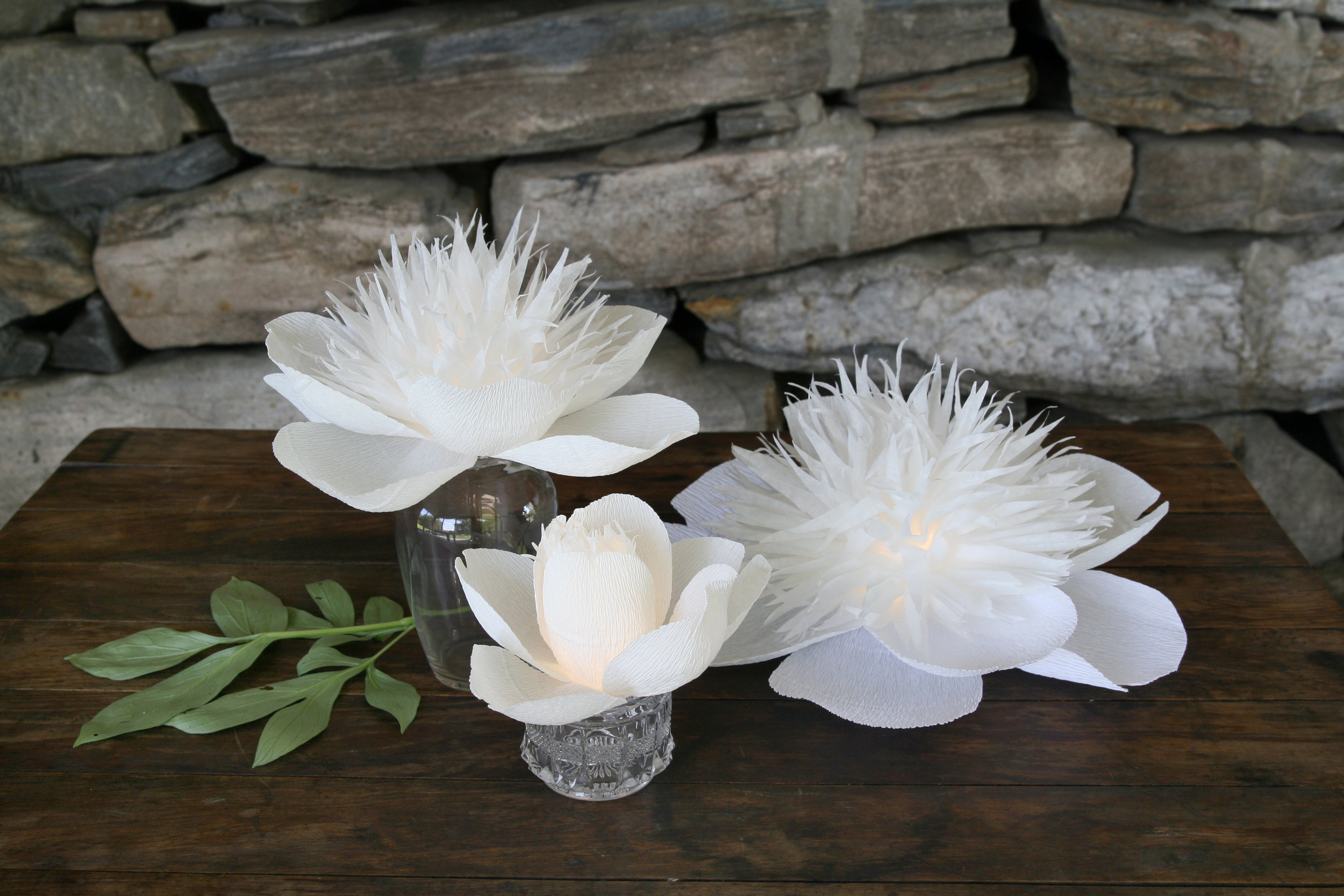 Japanese Peony Centerpiece | by Aster + Quail | www.asterandquail.com