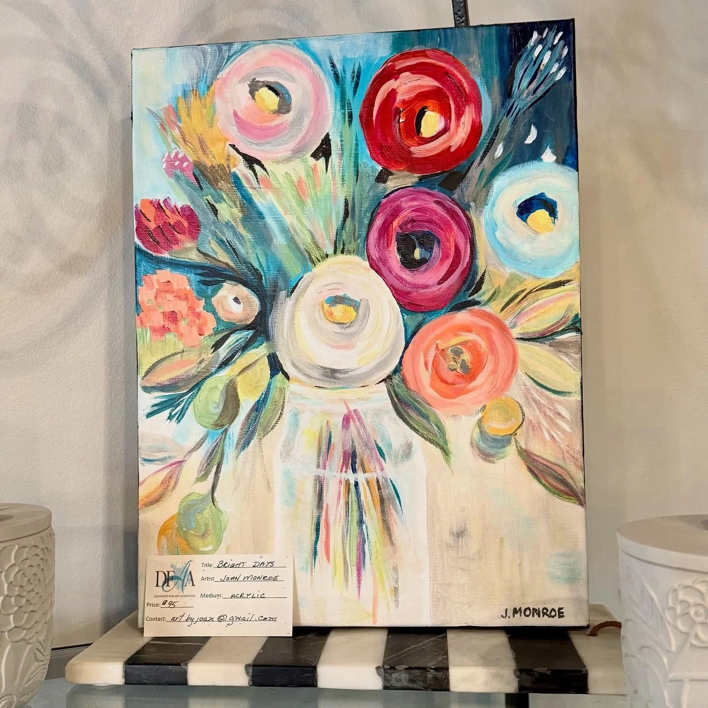 Something special happens when art meets flowers. 🌿
This October, we&rsquo;re showcasing local artists from the Dunwoody Fine Arts Association for Fine Arts Month &mdash; bringing even more beauty into the shop. Stop by and take it all in. 🎨

More 