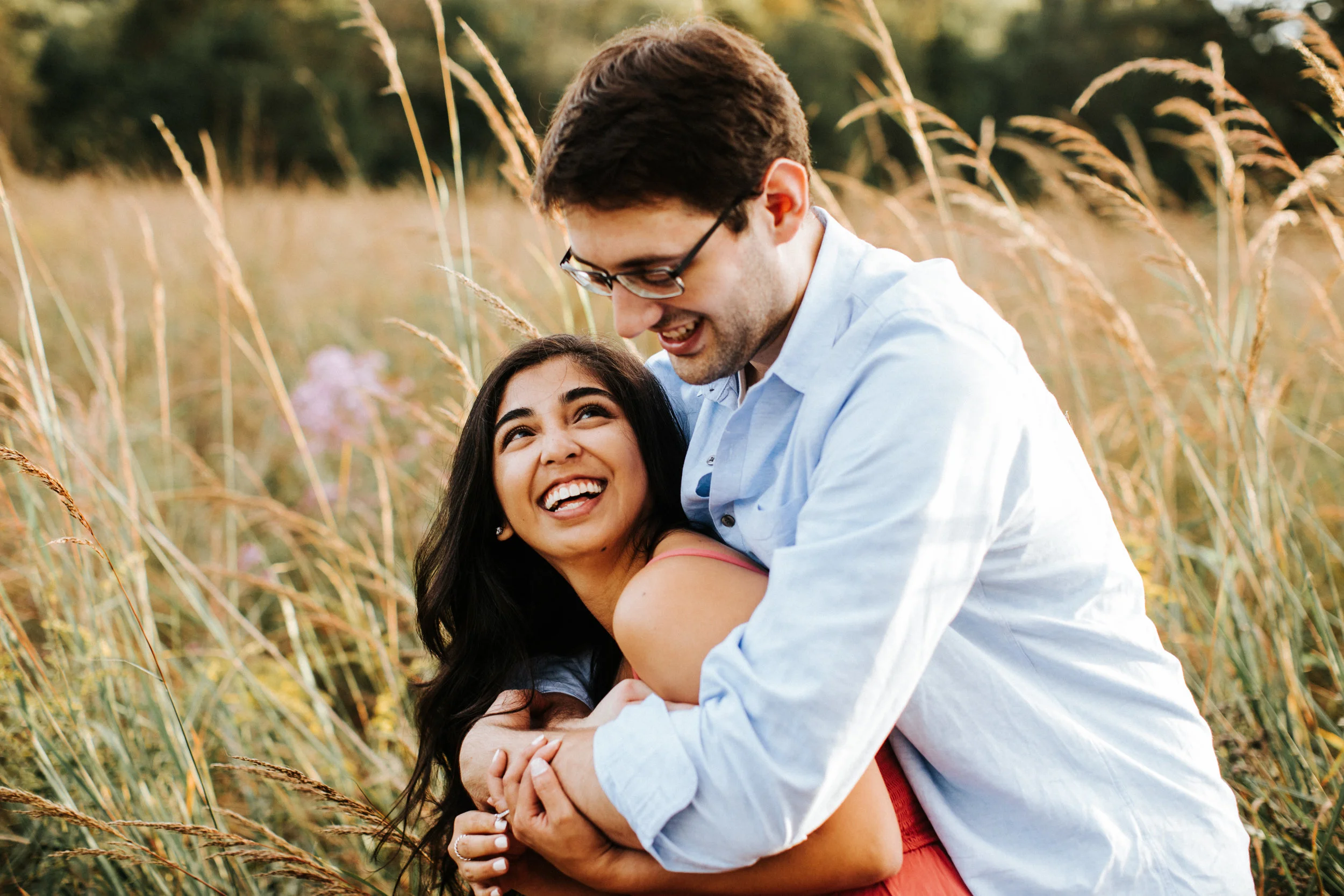 Engagement at Bowman Hill | New Hope, PA | Carolyn Jorgensen Photography