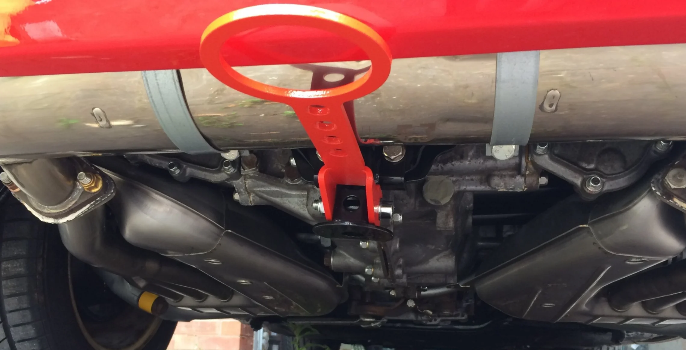 Porsche 911 Engine Jacking Point