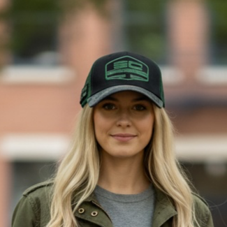 Stuttgart Classica Trucker Baseball Cap - Green