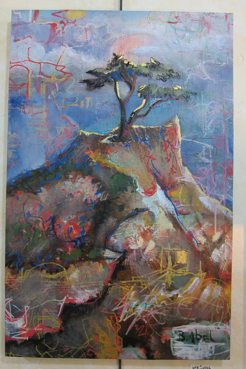 “Lone Cypress”,     2012