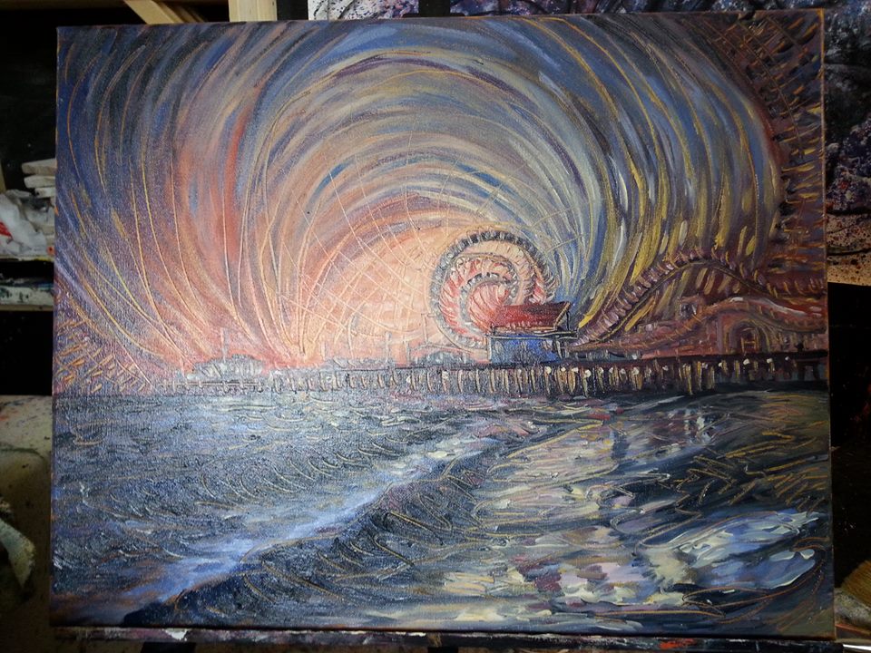 “Santa Monica Pier”,     2016