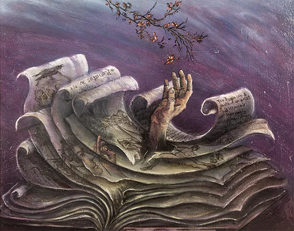 "Renatus", &nbsp; &nbsp; 2015Oil on Canvas24in. x 36in.-Private Collection-Luke Lamar