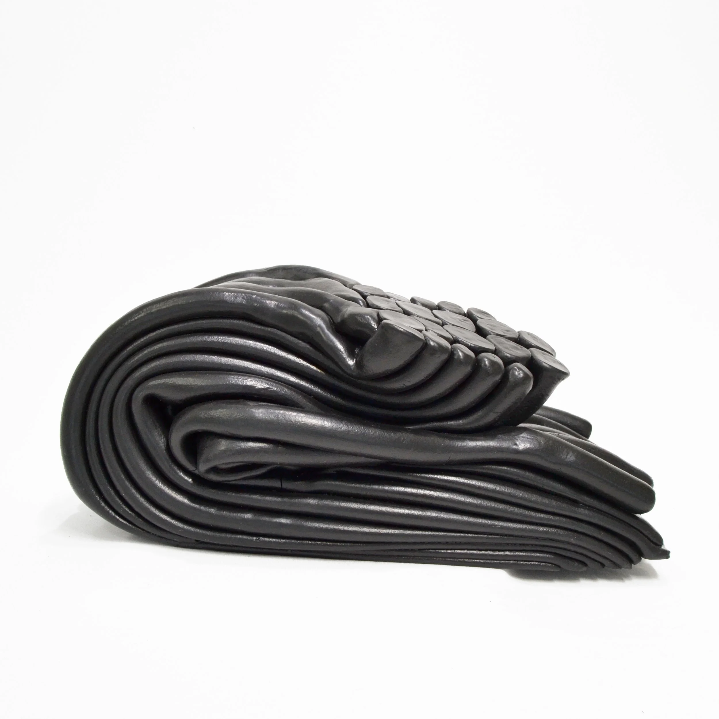 Grayson Fair Bent (reverse) 2026 ceramic glaze automotive paint 10 x 24 x 11 in .jpg