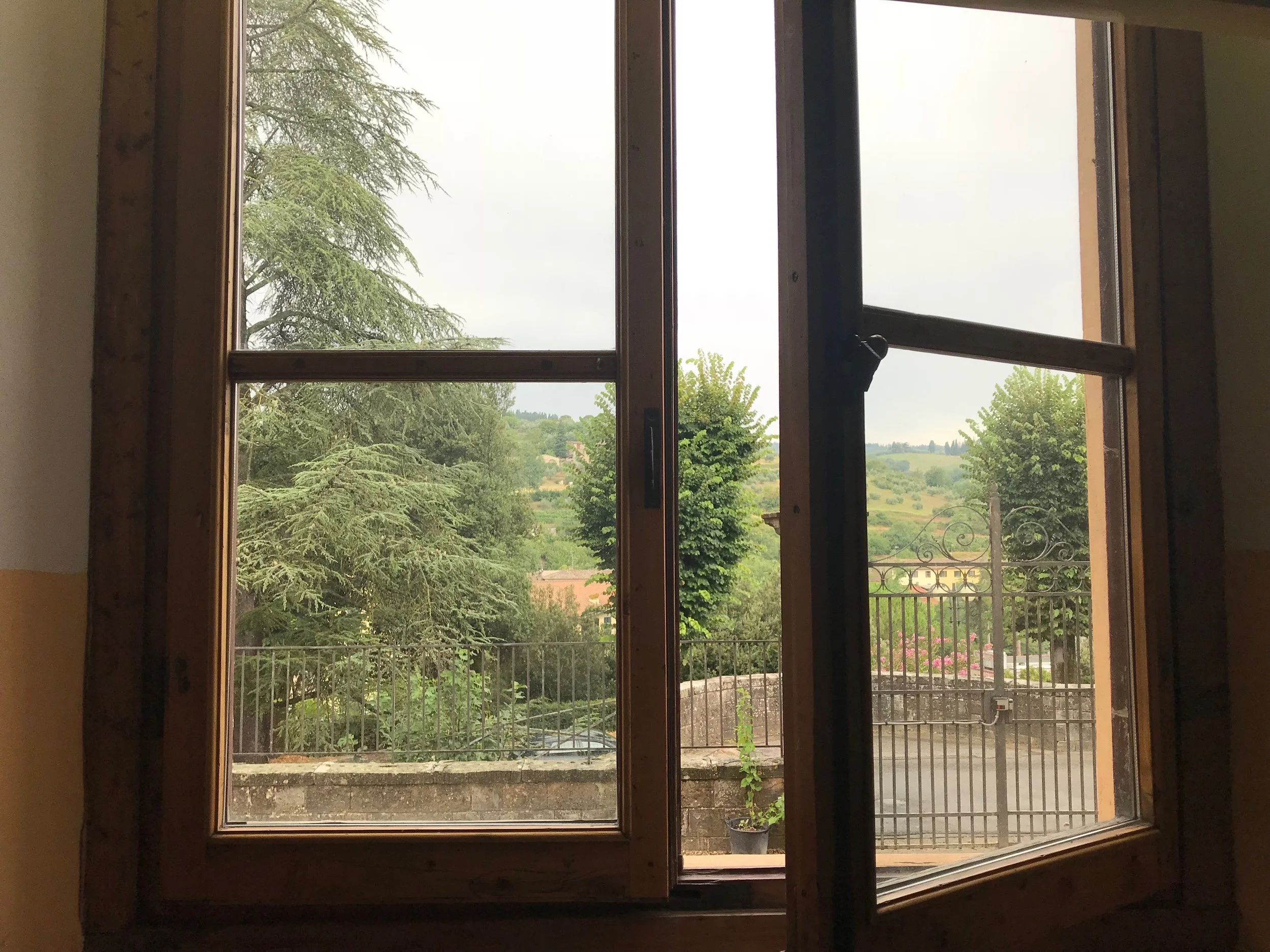 A view from Rachel's room.