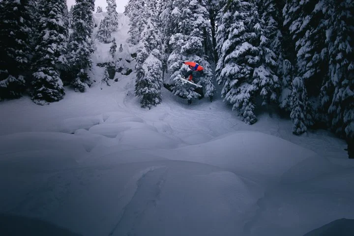 Brin Alexander snowboarding Whistler