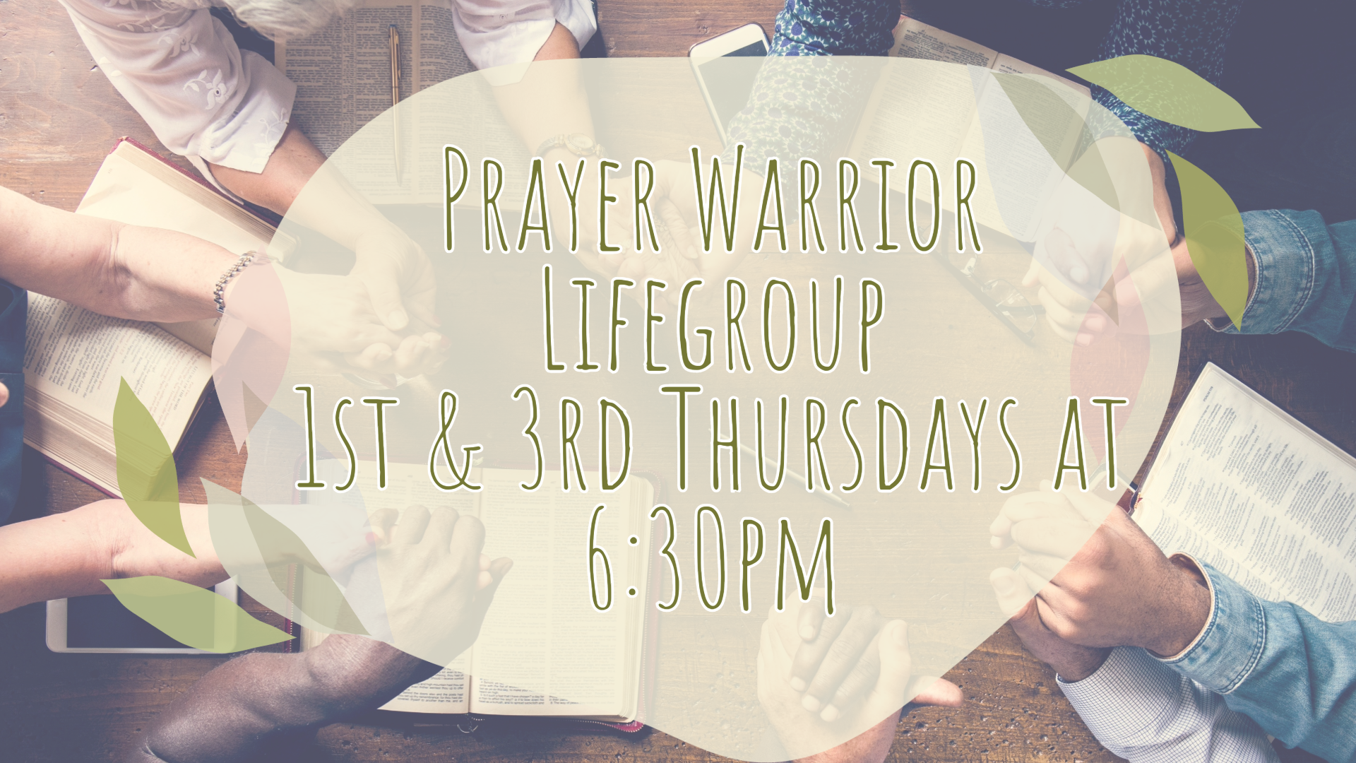 Prayer Warrior LG