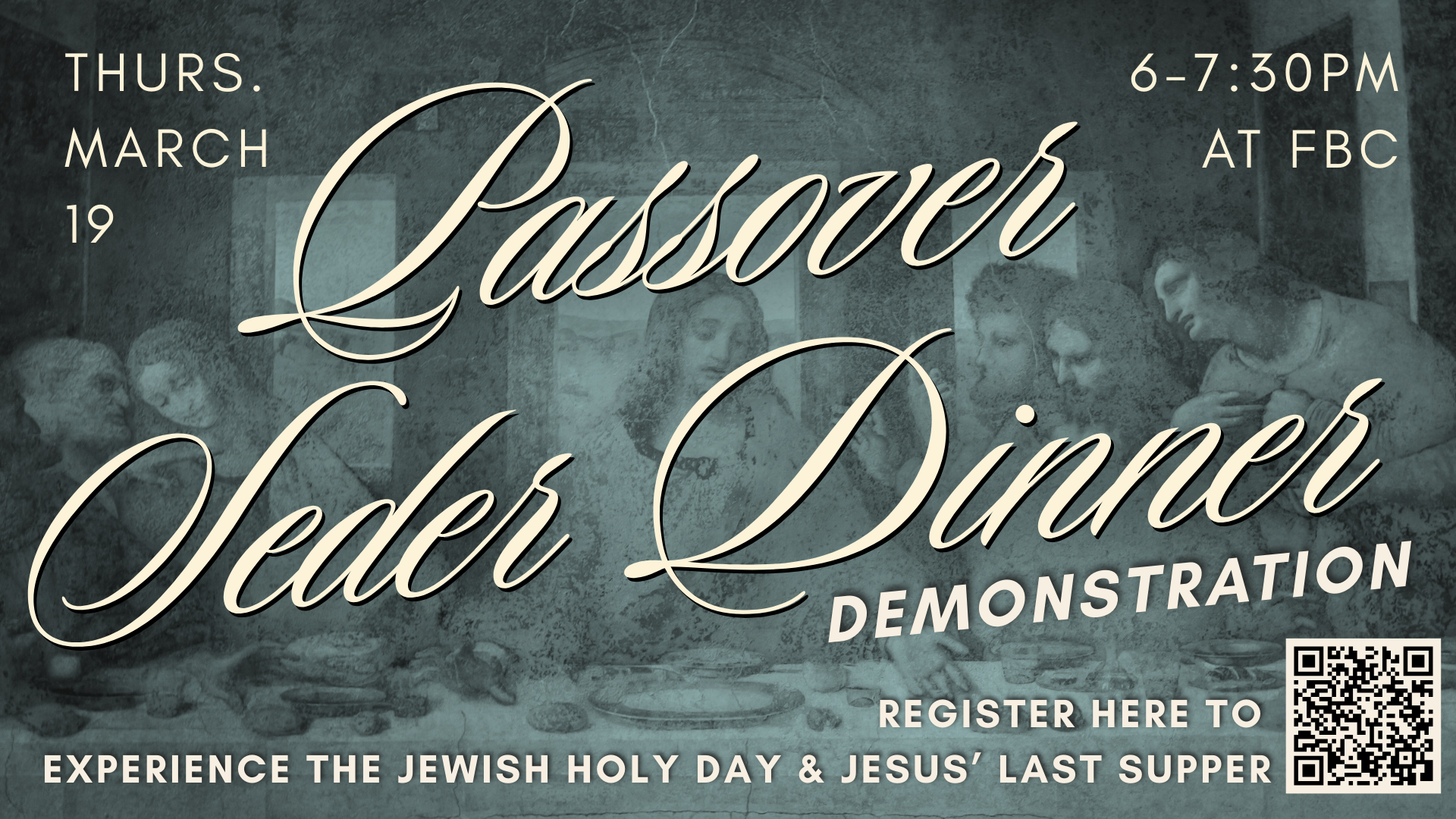 Passover Seder Dinner Presentation