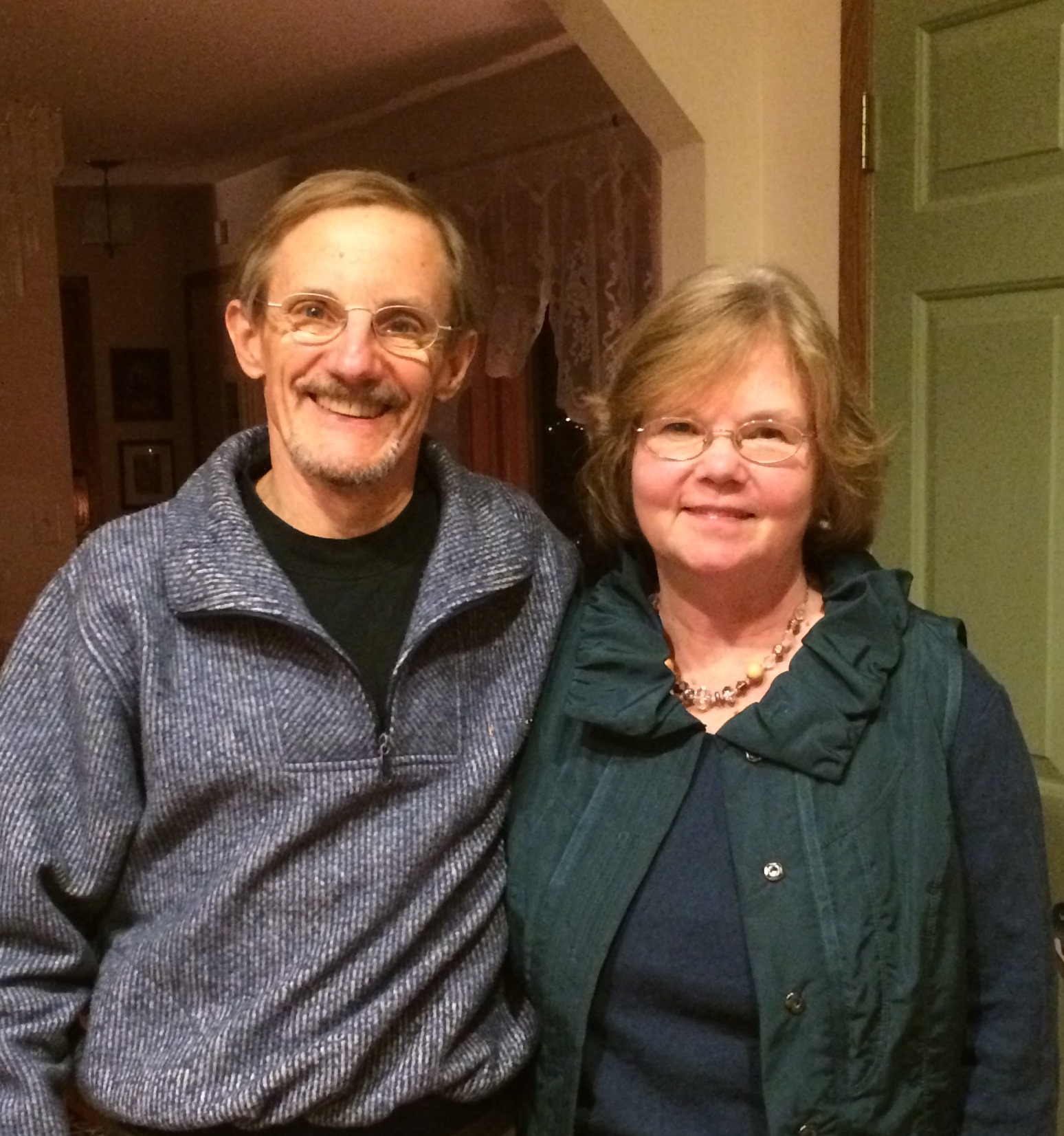 Diane and her husband Mike.