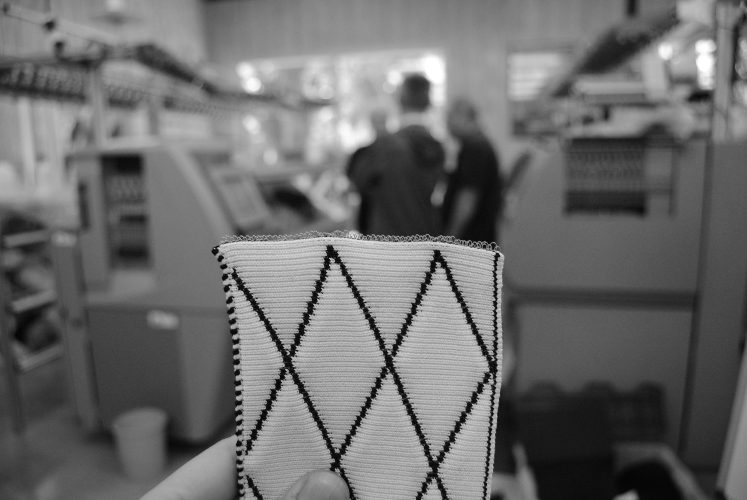 This is why you might be talked out of using monofilament for a spacer fabric.
