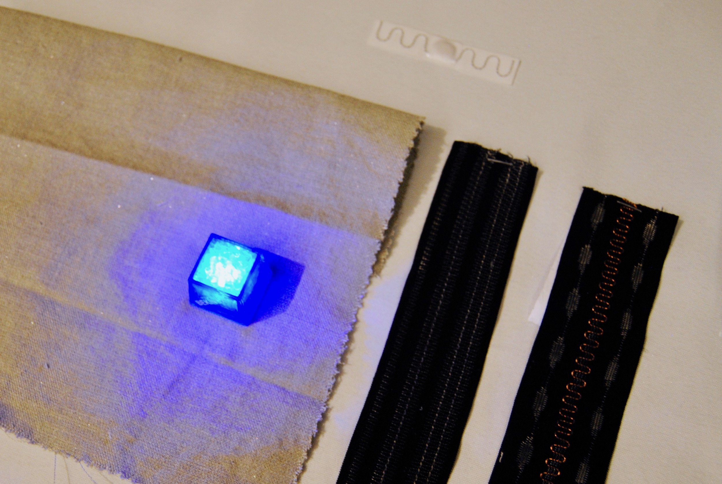 Conductive fabrics and narrow goods by Bekaert.