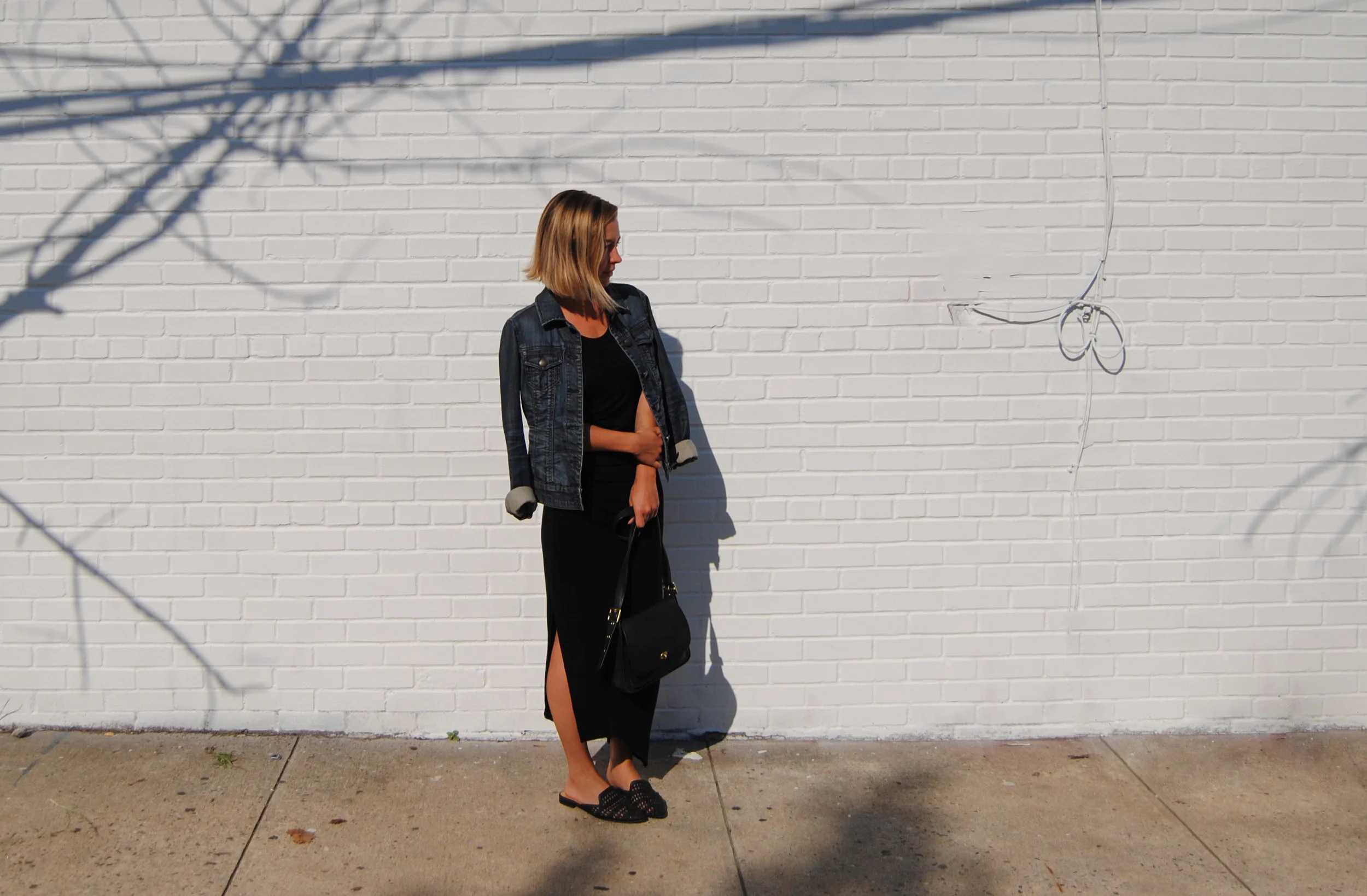 The Look: 🤖Neural Network-Inspired Black and Denim