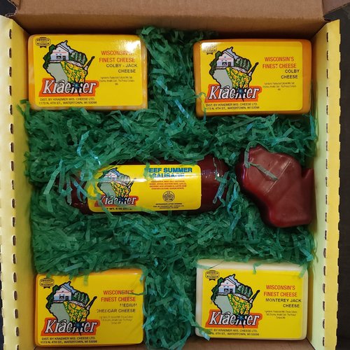 Supreme Sampler Gift Box – Wisconsin Cheese Mart
