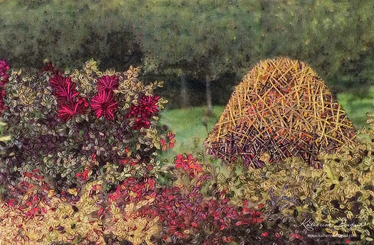 Haystacks of Giverny:  "Magnificent Stitch" EGA National 2021