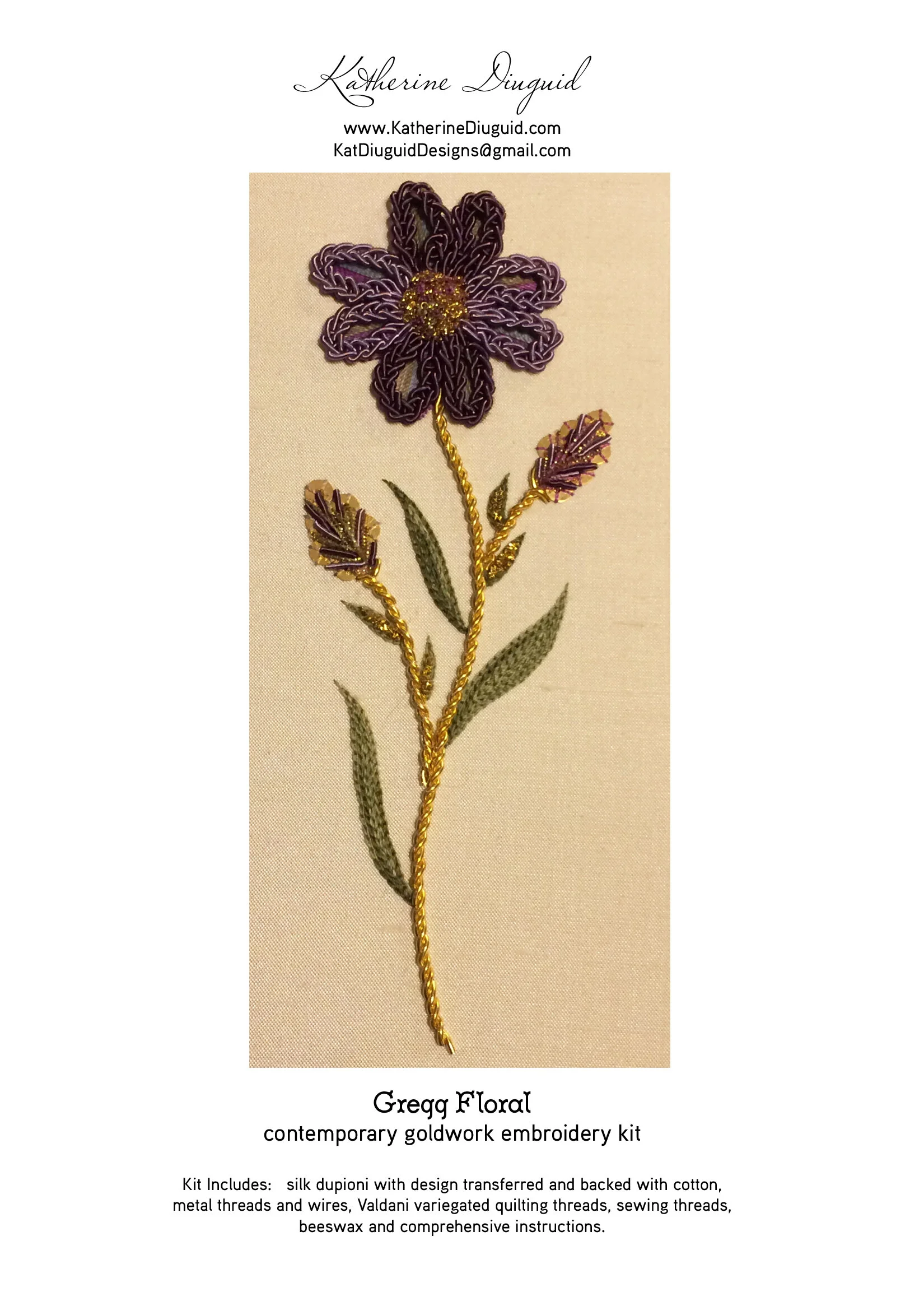 Gregg Floral-  hosted by Central Florida Chapter of the EGA