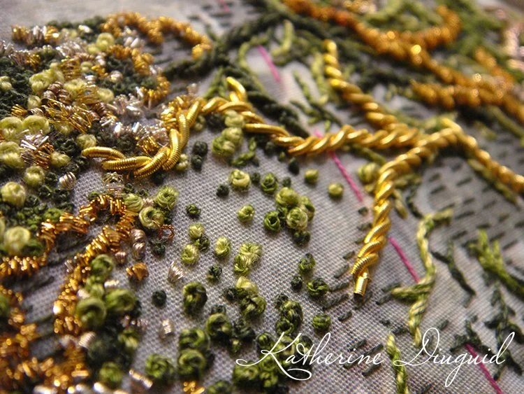 Moss Workshop for Bay Area Sampler Guild