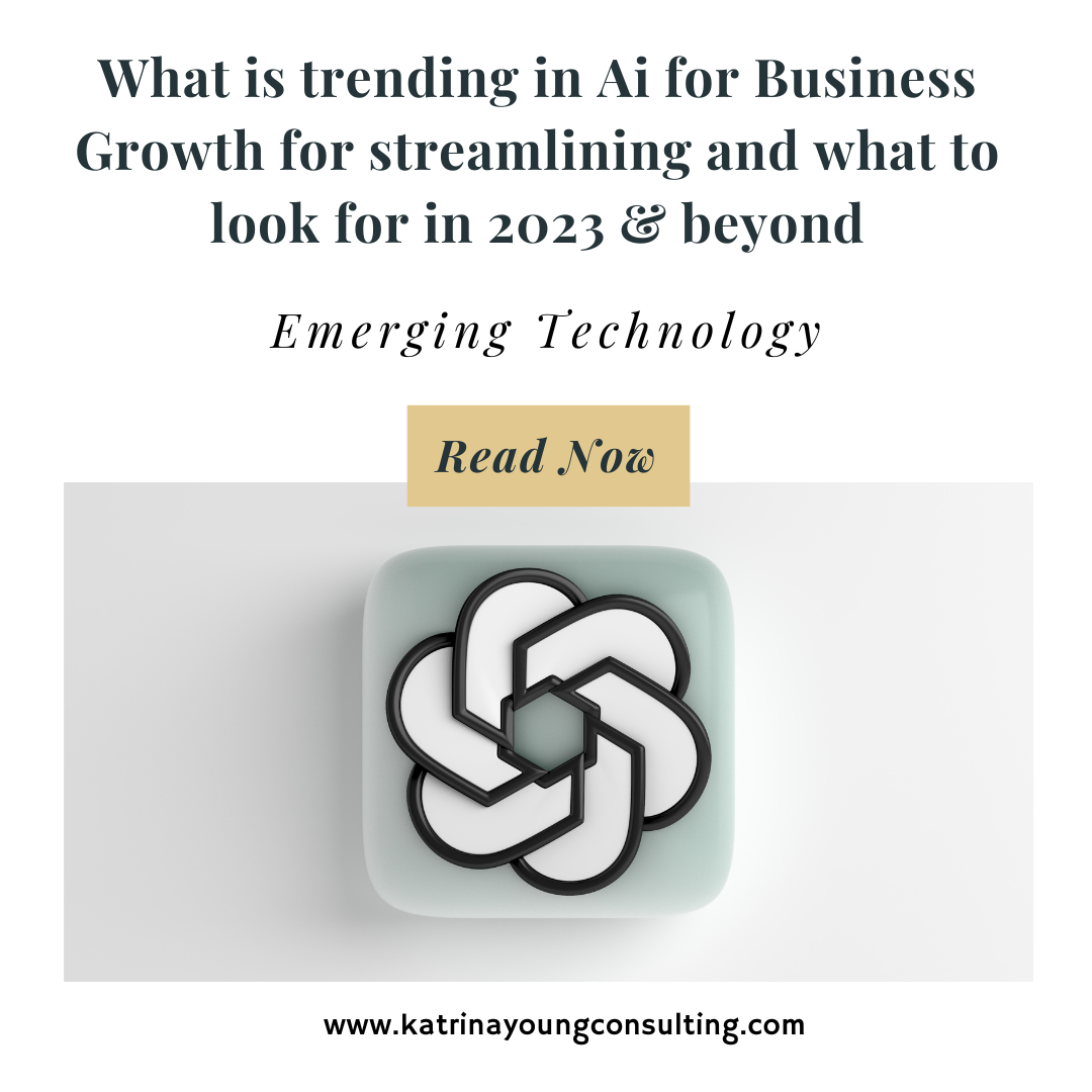 What is trending in Ai for Business Growth for streamlining and what to ...