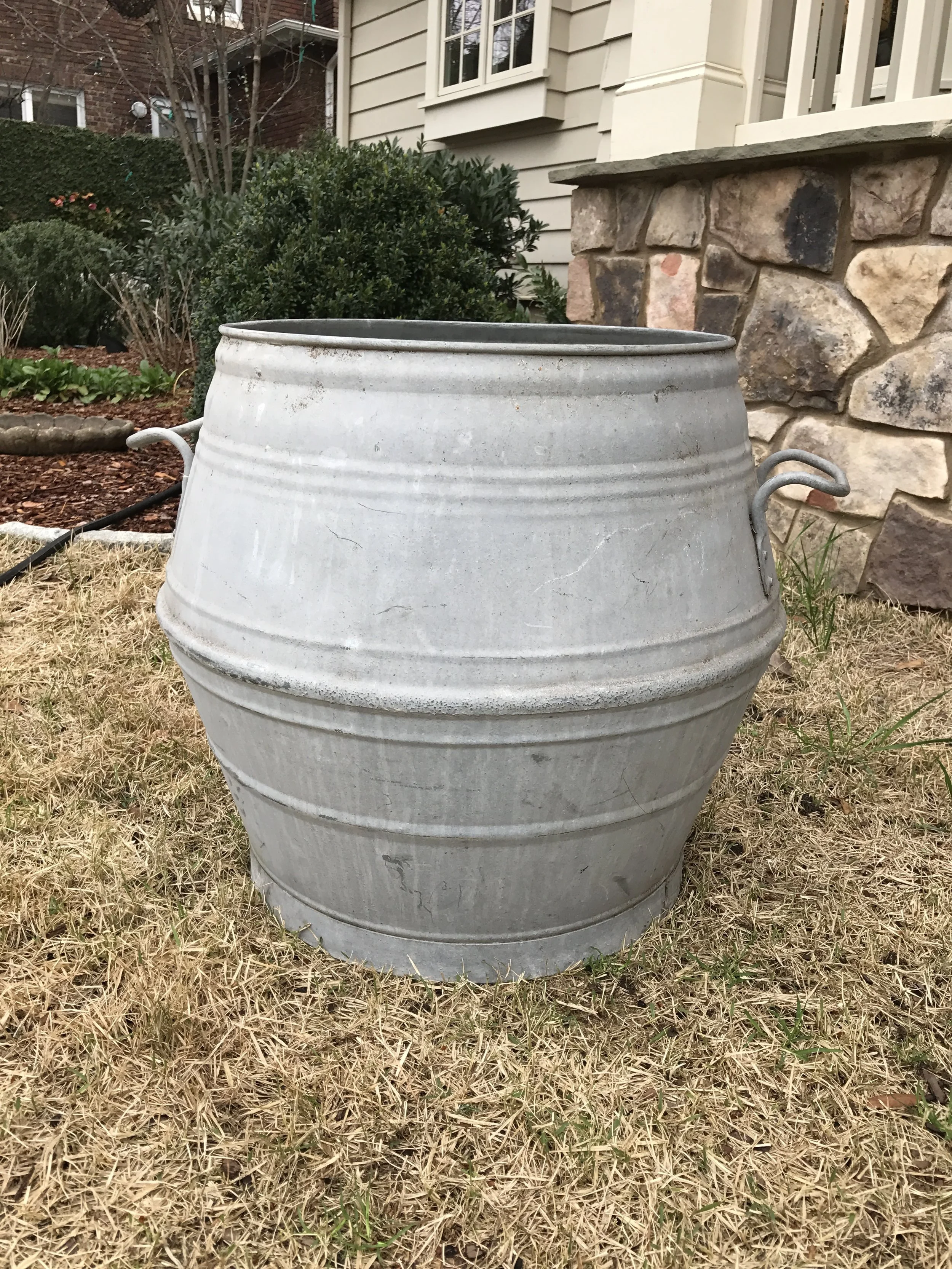 Galvanized Planters