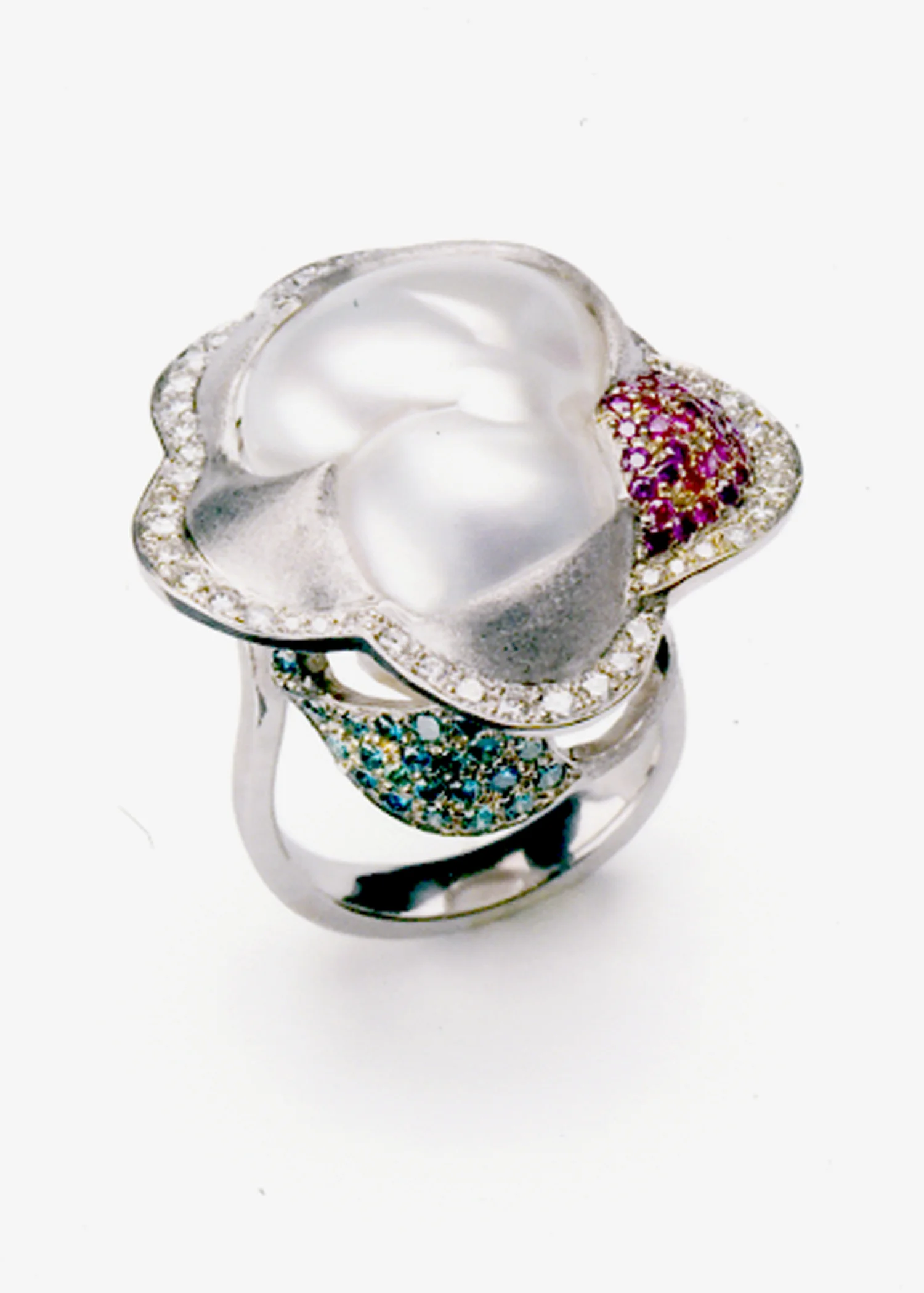 Baroque Flower ring