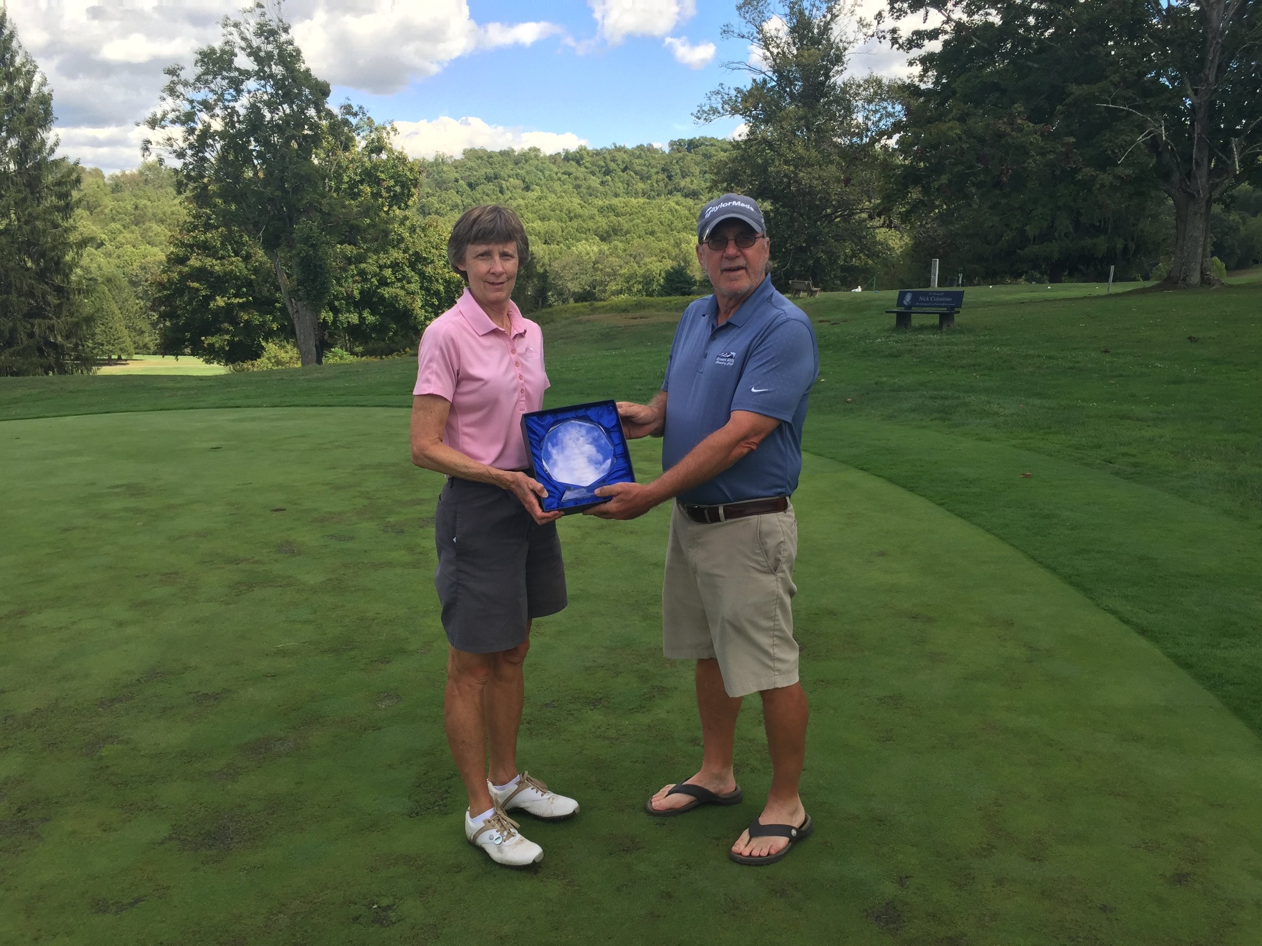 Shelley Hyde wins the 2016 Women's Club Championship with a net 73-75.